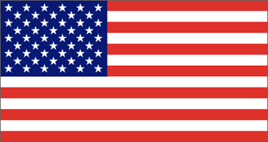 Picture of an American Flag. Patriotic!